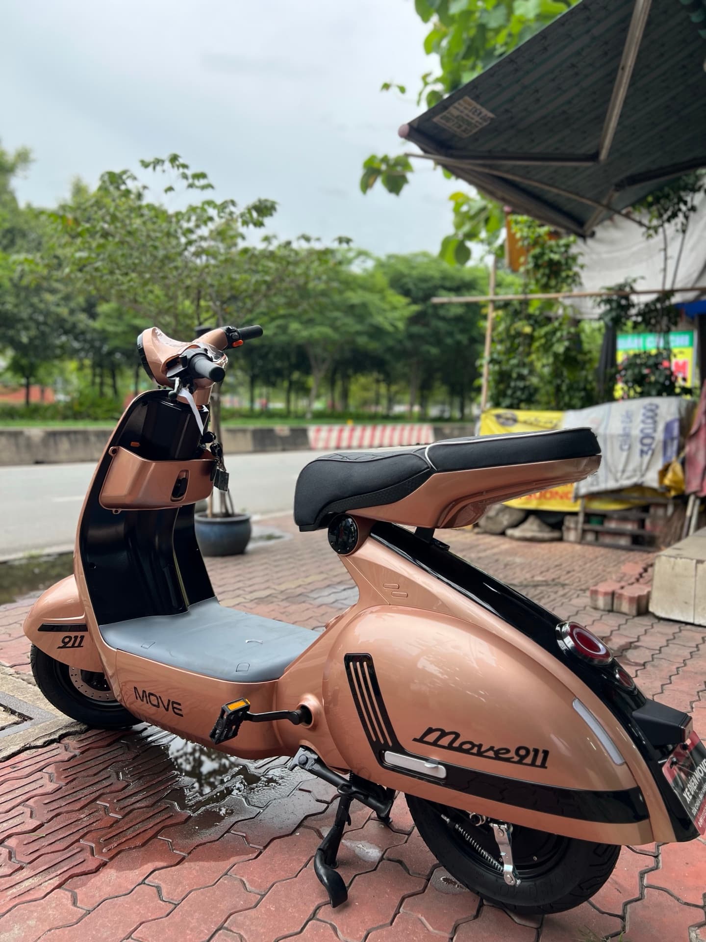 Move 911 Nâu đồng trợ lực